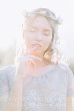 Свадебное платье серого цвета от Anna Skoblikova