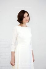 Свадебное платье из шерсти от Anna Skoblikova