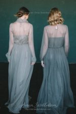 Зелёное свадебное платье в стиле vintage  Anna Skoblikova  0126 | Photo 10