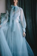 Вечерний и свадебный комплект цвета Аква от Anna Skoblikova | Фото 7