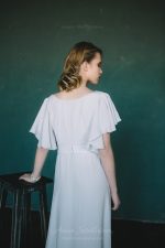 Вечернее и свадебное платье из натурального шелка от Anna Skoblikova