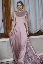 Violetta - Вечернее платье сложного, выделяет неповторимый цвет кружева ручной покраски с лимитированным узором - Anna Skoblikova