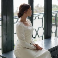 Свадебное платье с квадратным вырезом - Clementine / Anna Skoblikova / Photo 1