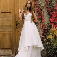 Свадебное платье с вырезом лодочкой - Elena \ Anna Skoblikova \ 0193 | Photo 1