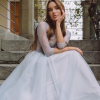 Синее платье для гостей на свадьбе - Franci \ Anna Skoblikova \ 0192 | Photo 1
