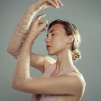 Высокие перчатки из итальянской шелковой сеточки \ Anna Skoblikova \ 0241 | Photo 1