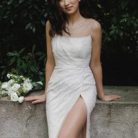 Свадебное платье с квадратным вырезом - Krystal